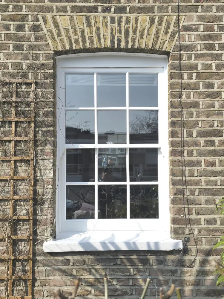 Replacement sash windows in London