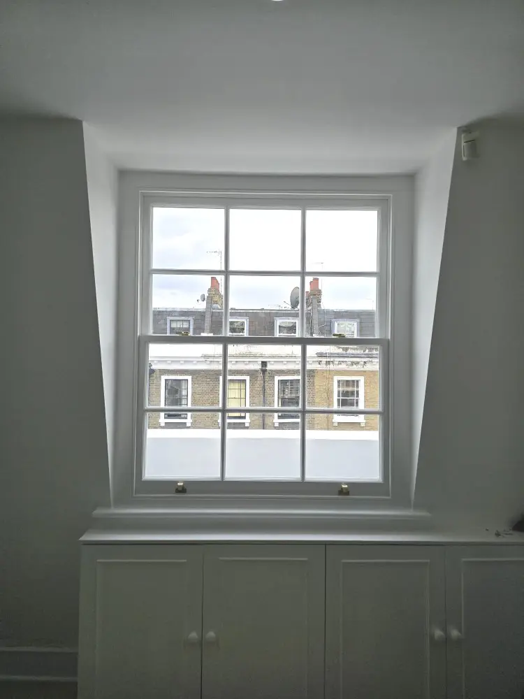 Replacement sash windows in London